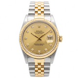 Rolex Datejust 36 Ref. 16233 – Bicolor (Stahl/Gold), graues Zifferblatt
