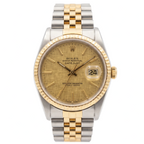 Rolex Datejust 36 Ref. 16233 – Stahl/Gold, schwarzes Zifferblatt (1997)