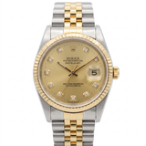 Rolex Datejust Ref. 16233, 36 mm (1992) – Gold/Stahl, Champagner-Zifferblatt