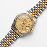 Rolex Datejust 36 Ref. 16233 – Stahl/Gold, schwarzes Zifferblatt (1997)