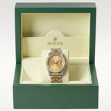 Rolex Datejust Ref. 16233, 36 mm (1992) – Gold/Stahl, Champagner-Zifferblatt