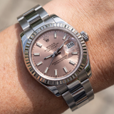 Rolex Lady Datejust 26, Pink Dial, Oyster, Ref. 179174, 02-2007, B+P