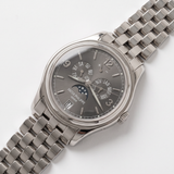 Patek Philippe Annual Calendar, Mondphase, Weißgold, Ref. 5146/1G-010, 07-2015, B+P