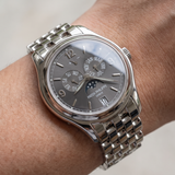 Patek Philippe Annual Calendar, Mondphase, Weißgold, Ref. 5146/1G-010, 07-2015, B+P