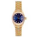 Lady Datejust 26mm Blue Diamond Dial 1990 - 69178