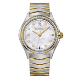 Wave 30 mm White Mother-Of-Pearl With Diamonds Unworn 2026 - 1216351