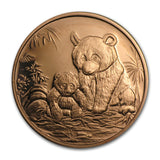1 Ounce Copper Coin - Panda 2012 USA