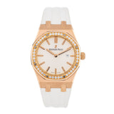 Royal Oak Lady White Dial 2015  - 67651OR.ZZ.D010CA.01