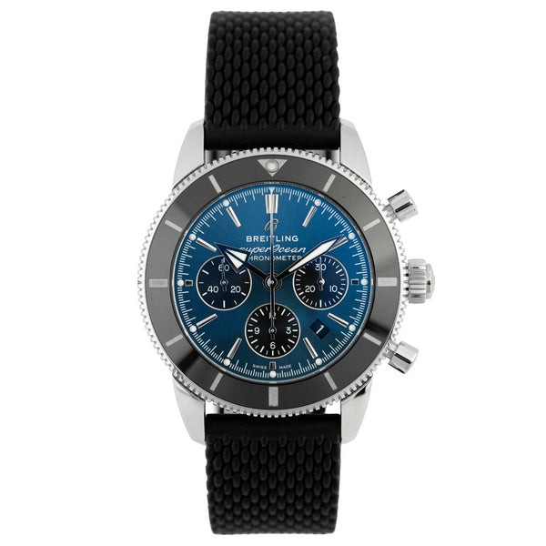 Superocean Heritage II Chronograph 44mm Blue Dial 2025 LC100 - AB0162121C1S1