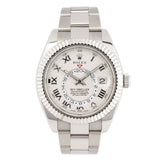 Sky-Dweller 42mm White Gold White Dial LC100 Full Set 2014 - 326939