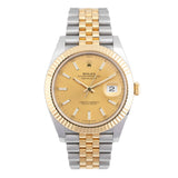 Datejust 41mm Golden Dial Unworn 2026 Jubilee - 126333