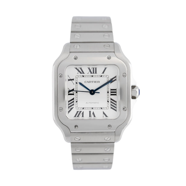 Santos Medium 35mm White Dial 2020 - WSSA0029