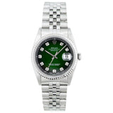 Datejust 36mm Green Degrade Diamond Dial - 16014