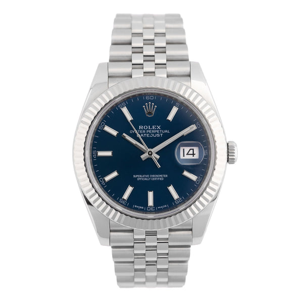 Datejust 41mm Blue Dial 2020 Jubilee - 126334