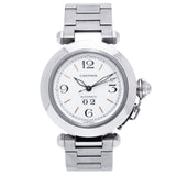 Pasha C Big Date White Dial - W31044M7