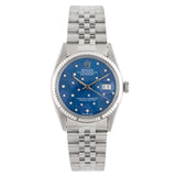 Datejust 36mm Blue Flower Dial 1984 - 16014