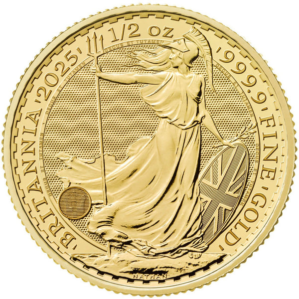 1/2 Unze Gold Britannia 2025 (Charles III.)