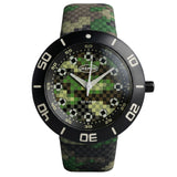 Seapod Pixpat black pvd pixel dial and strap 2025 - SOO3-PIX-LB