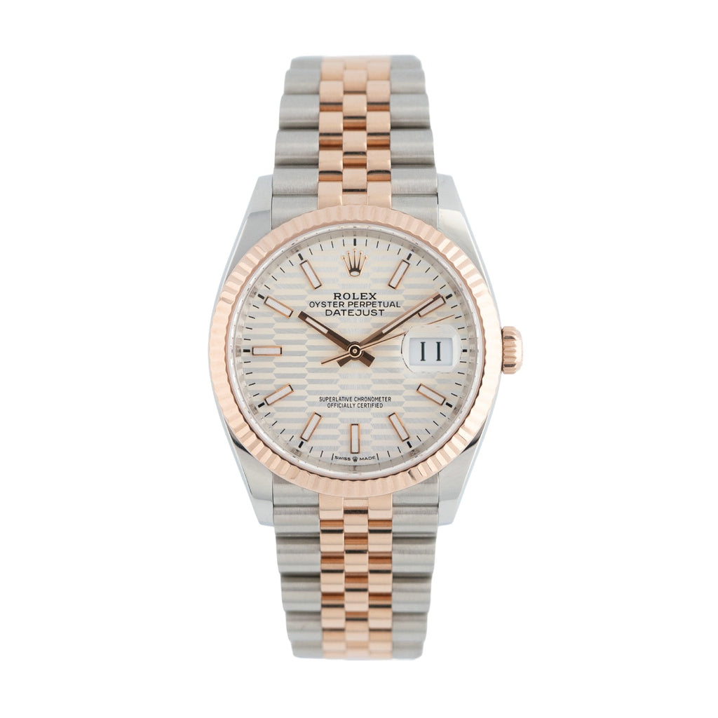 DMC HAWK acute ② Rolex Datejust 36 watch: Oystersteel and Everose gold