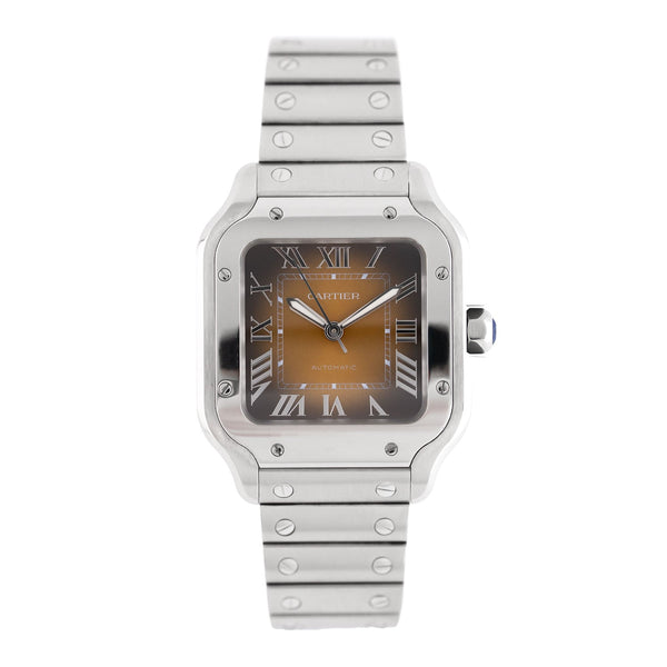 Santos Medium Brown Dial 2024 - WSSA0065