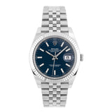 Datejust 41mm Blue Motif Dial 2023 Jubilee - 126334