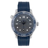 Seamaster Diver 300M Blue Bezel Grey Dial 2018 - 210.32.42.20.06.001