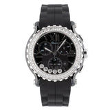 Happy Sport Chronograph Diamond Bezel Black Dial Limited Edition - 288499-3009