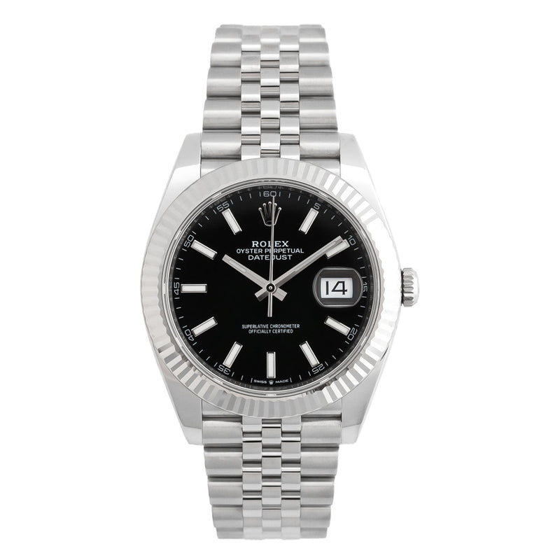 Datejust 41mm Black Dial 2019 Jubilee - 126334