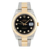 Datejust 41mm Black Diamond Dial LC100 2019 Oyster - 126333
