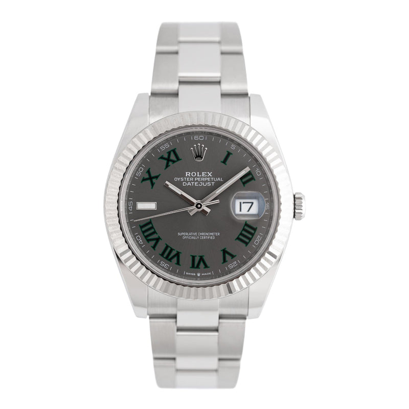 Datejust 41mm Wimbledon Dial 2024 Oyster - 126334
