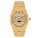 Royal Oak Day-Date Moonphase White Dial - 25594BA
