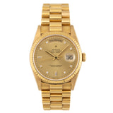 Day-Date 36mm Factory Baguette Diamond Dial 1979 - 18038