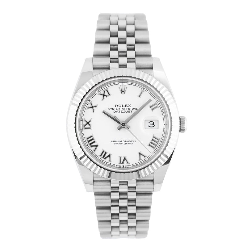 Datejust 41mm White Roman Dial 2021 Jubilee 126334 US Marc Gebauer
