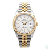 Datejust 41mm White Dial Jubilee 2017 - 126333