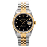 Datejust 36mm Black Diamond Dial 1991 - 16233