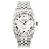 Datejust 36mm White Roman Dial 1988 - 16234