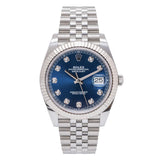 Datejust 41mm Blue Diamond Dial 2025 Jubilee - 126334