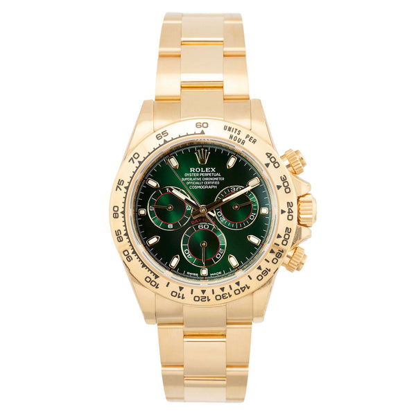 Daytona Chronograph John Mayer Green Dial - 116508