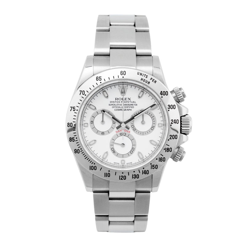 Daytona Cosmograph White APH Dial 2015 LC100 Full Set - 116520