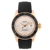 Yacht-Master 40 Everose Pave Dial Oysterflex 2019 - 116655