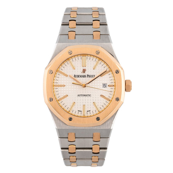 Royal Oak White Dial - 15400SR.OO.1220SR.01