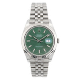 Datejust 41mm Mint Green Dial 2024 - 126334