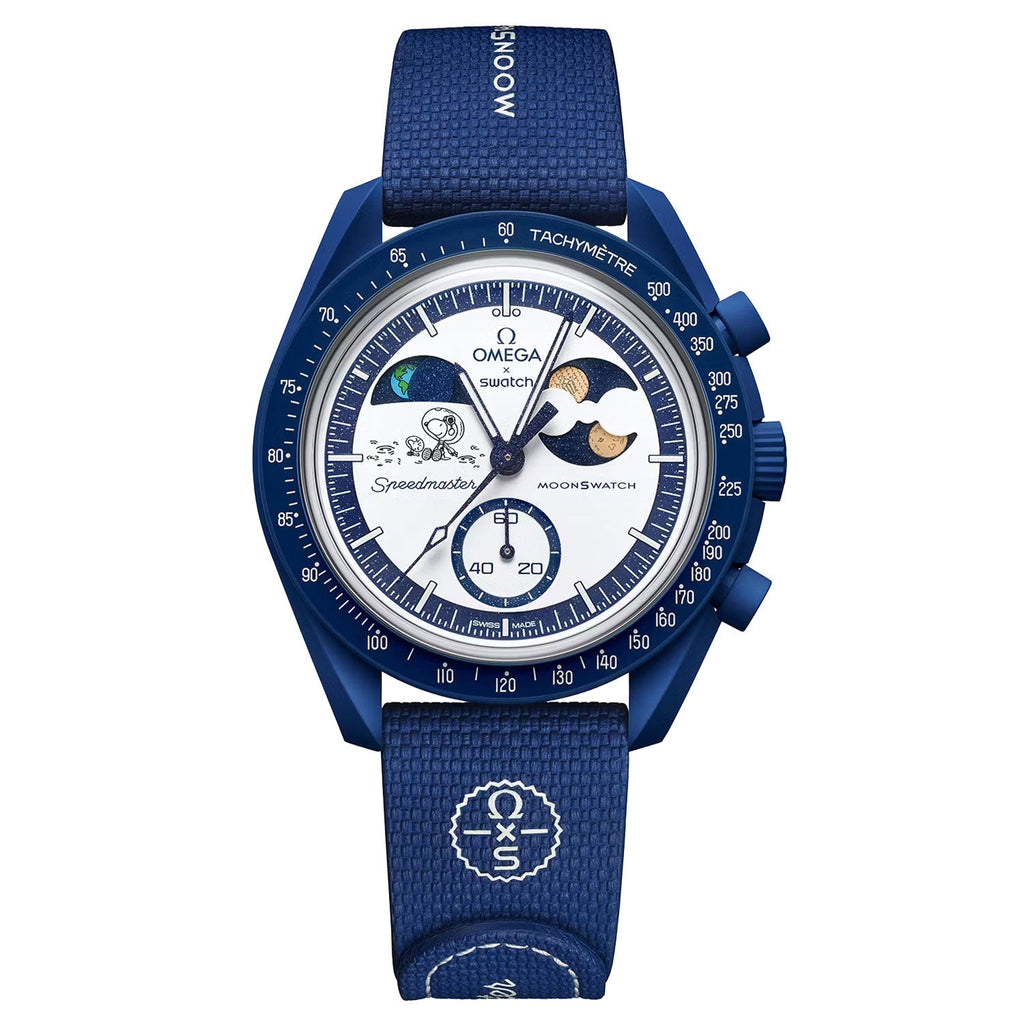 Swatch X Omega Moonswatch Mission To Earthphase - Moonshine