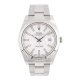 Datejust 41mm White Dial Unworn 2026 Oyster - 126334