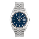 Datejust 41mm Blue Dial Jubilee 2021 - 126334