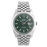 Datejust 41 Green Dial 2025 Jubilee - 126334