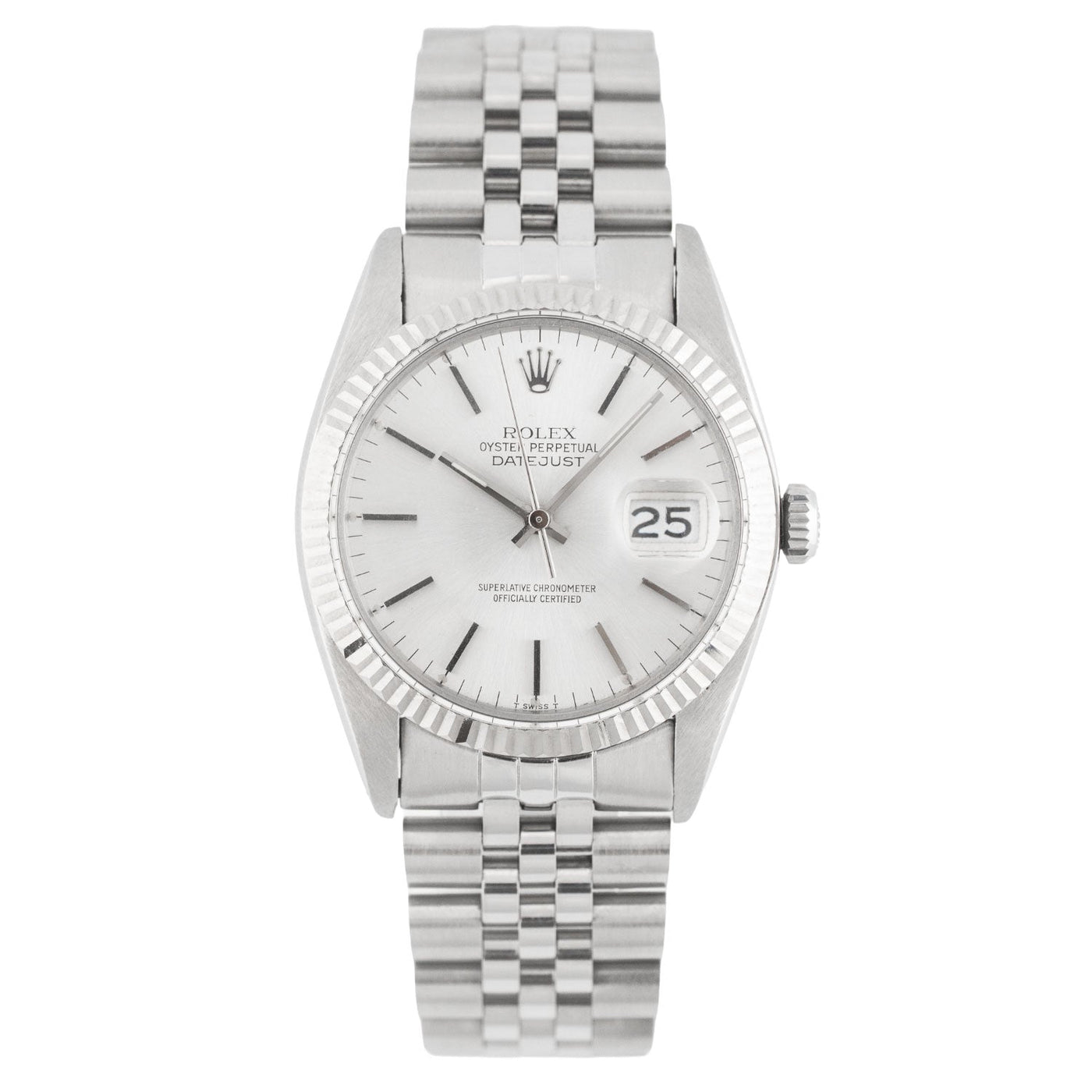 Datejust 36mm Silver Dial 1980 - 16014