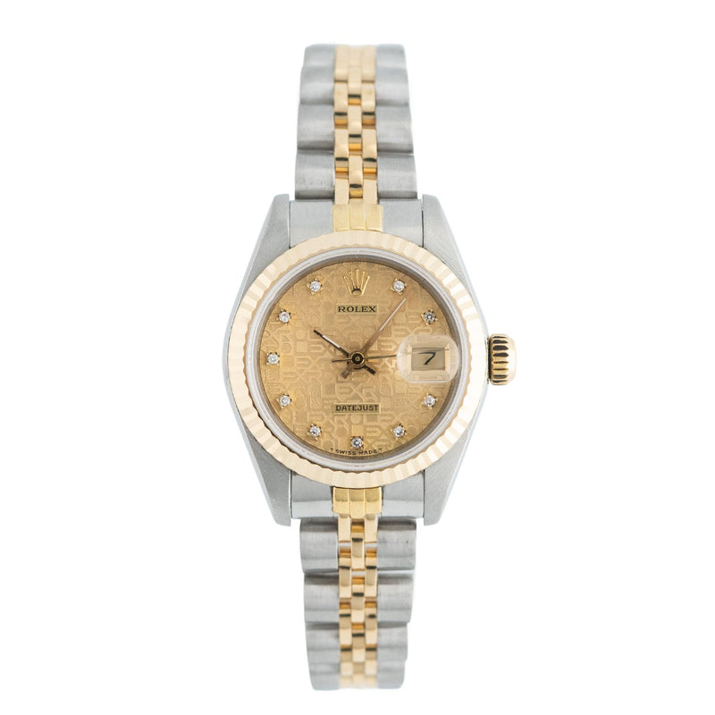Lady Datejust 26mm Golden Computer Diamond Dial 1981 - 69173