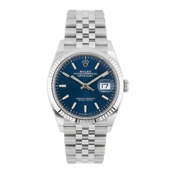 Datejust 36mm Blue Dial 2023 - 126234