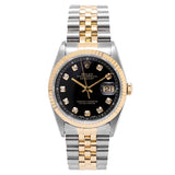 Datejust 36mm Black Diamond Dial 1989 - 16233